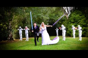 A Star Wars wedding