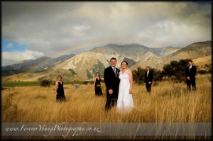 Wedding photos in the country